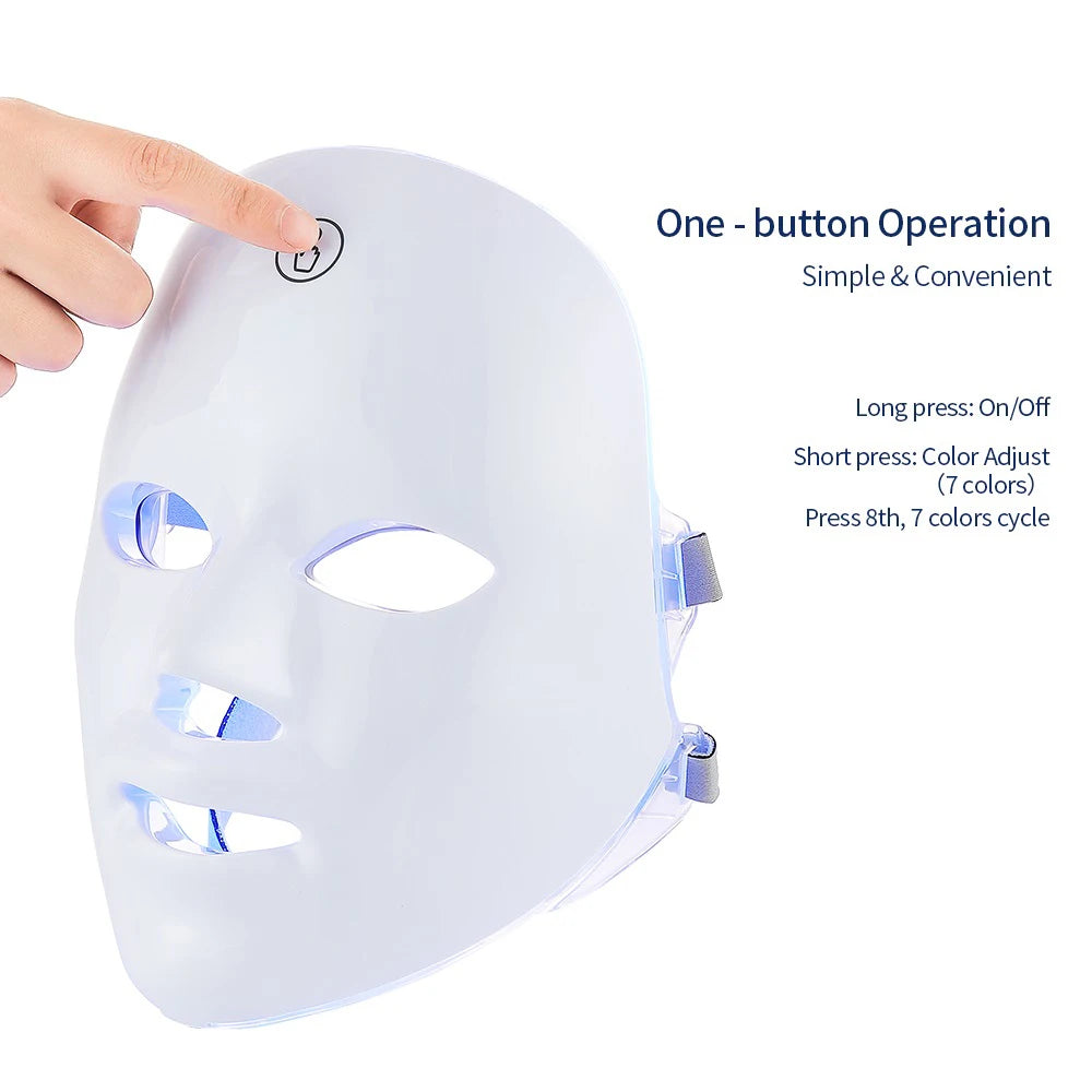 GlowLift Rechargeable LED Facial Mask