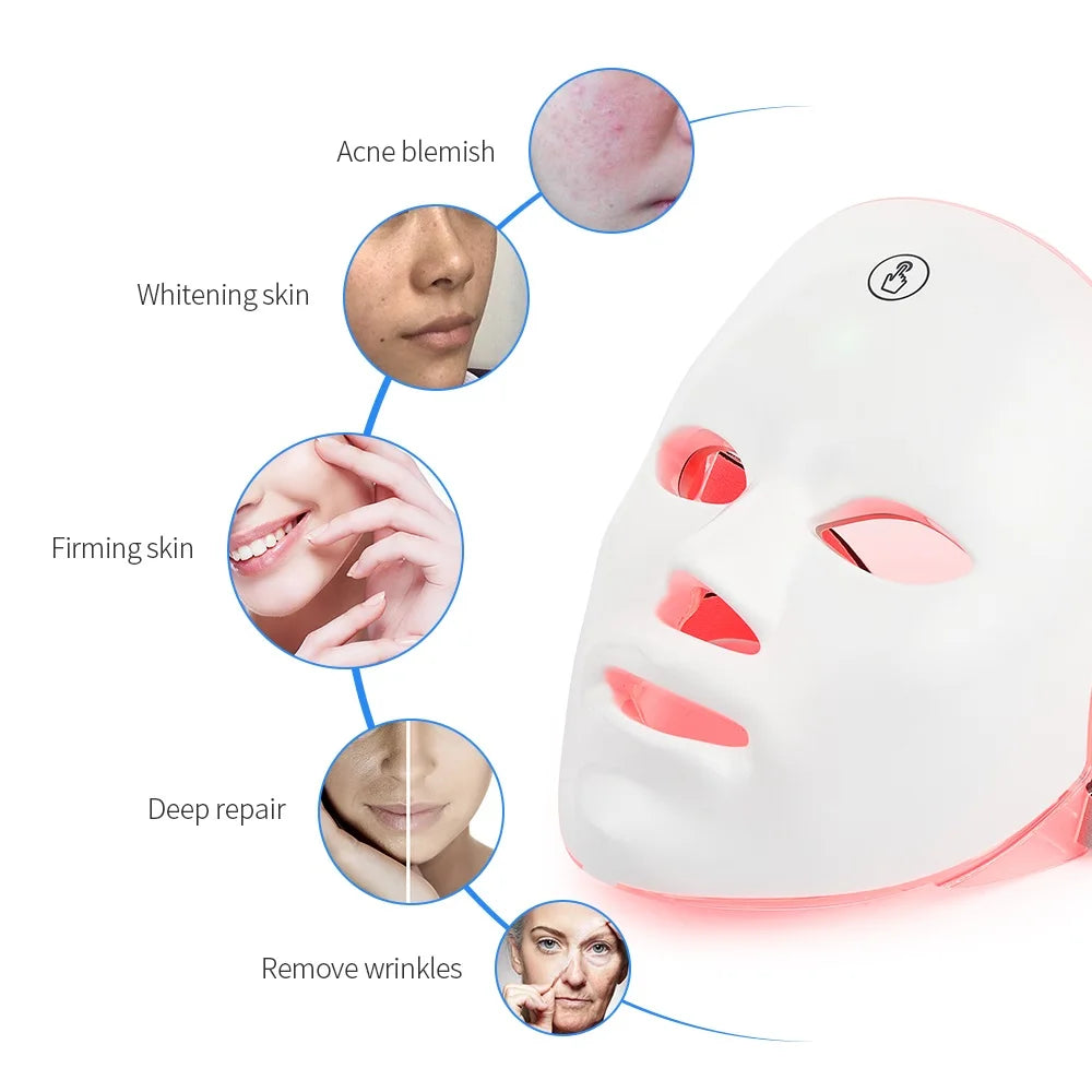 GlowLift Rechargeable LED Facial Mask
